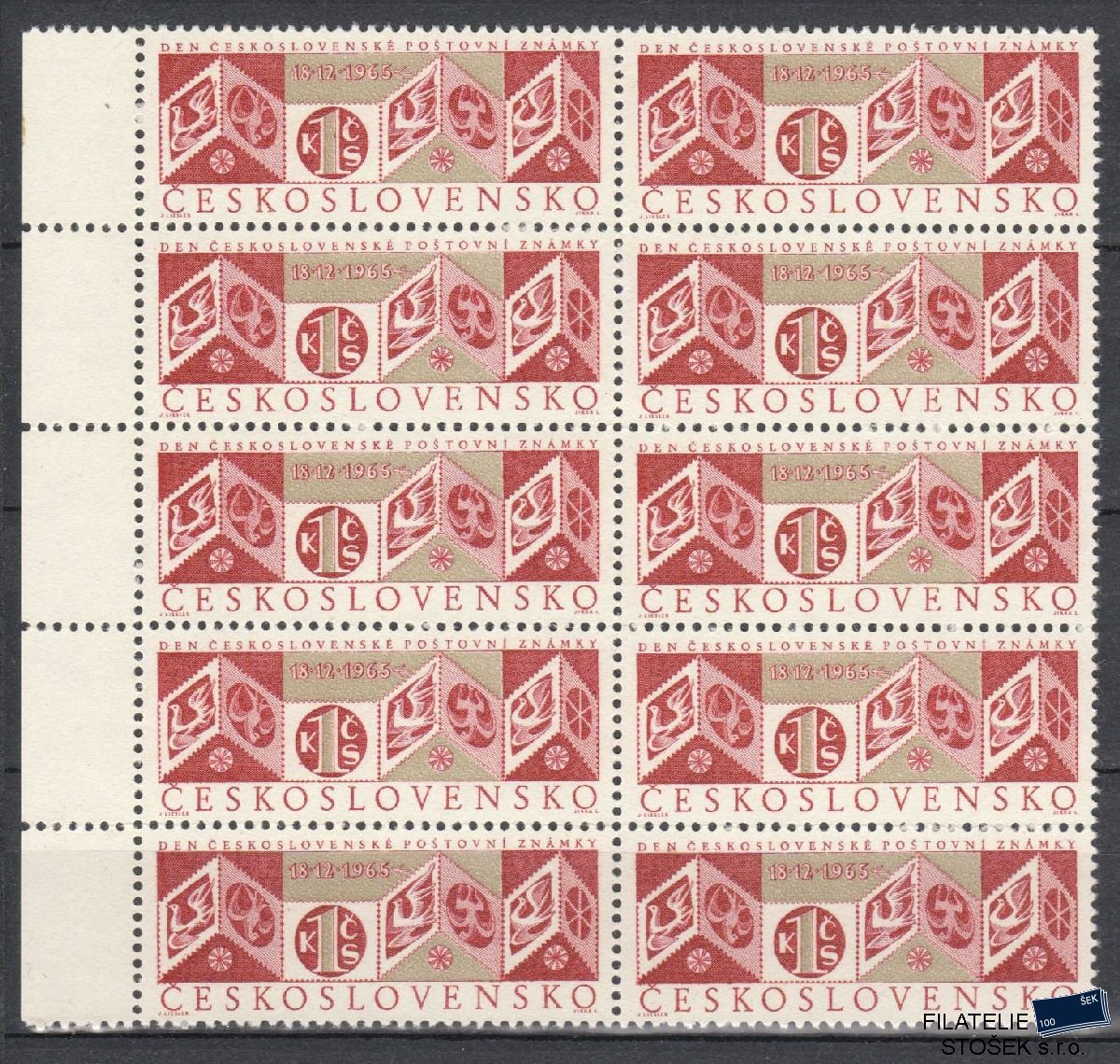 ČSSR známky 1496 10 Blok