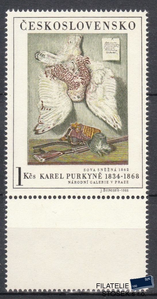 ČSSR známky 1576 Kupón