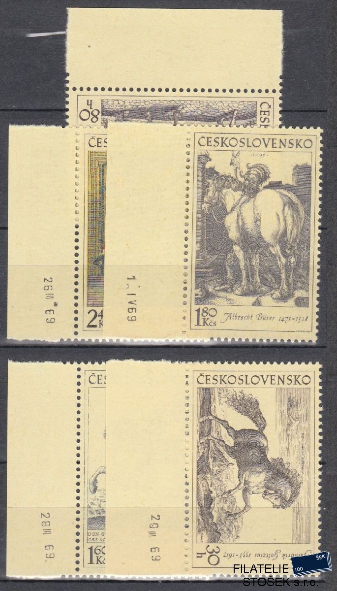 ČSSR známky 1760-64 - Data