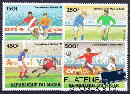 Niger známky Mi 908-11