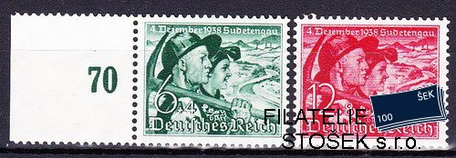 Dt. Reich známky Mi 684-5