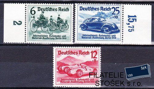 Dt. Reich známky Mi 686-8