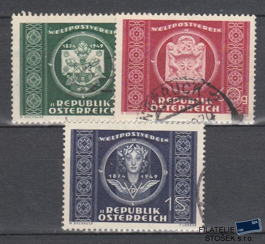 Rakousko známky Mi 943-45