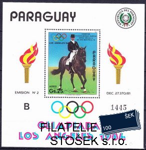 Paraguay známky Mi Bl.395