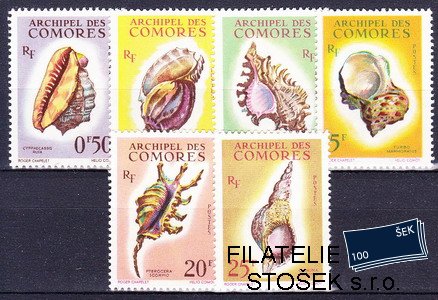 Comores známky Yv 019-24