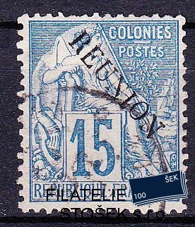 Réunion známky Yv 022
