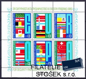 Bulharsko známky Mi Bl.100