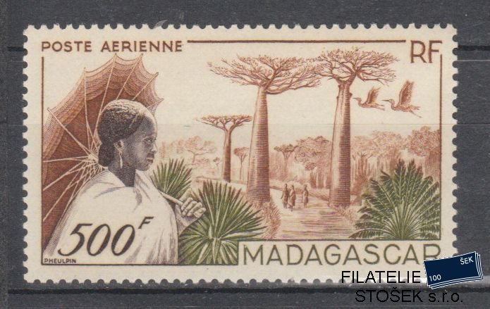 Madagaskar známky Yv PA 73
