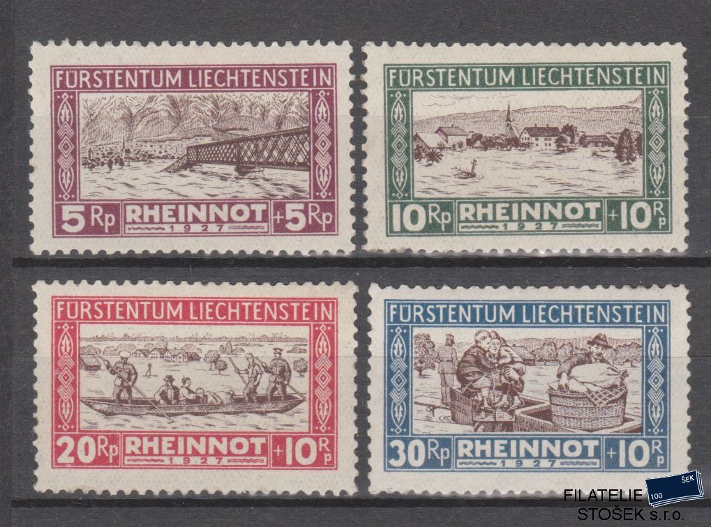 Liechtenstein známky Mi 78-81