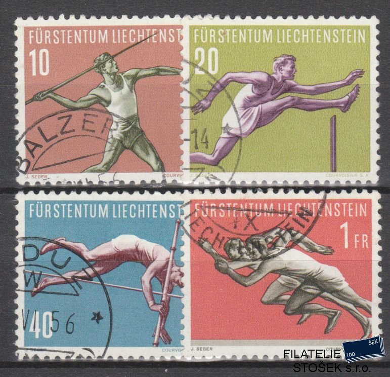 Liechtenstein známky Mi 342-45