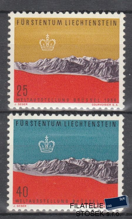 Liechtenstein známky Mi 369-70