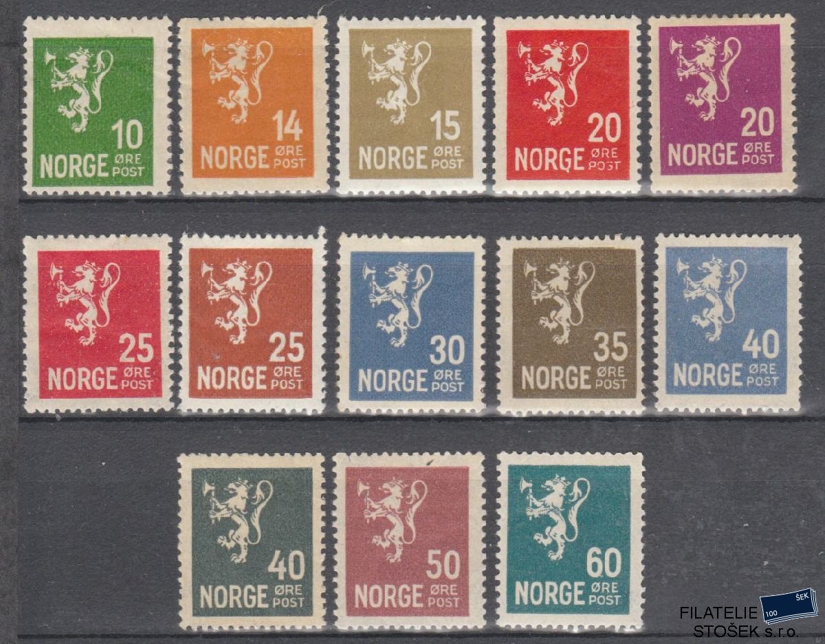 Norsko známky Mi 120-32
