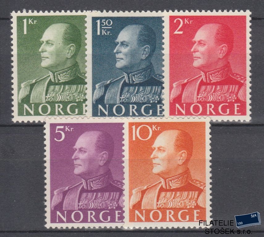 Norsko známky Mi 428-32