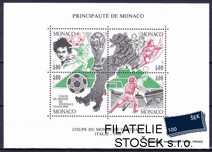 Monako známky Mi Bl.48