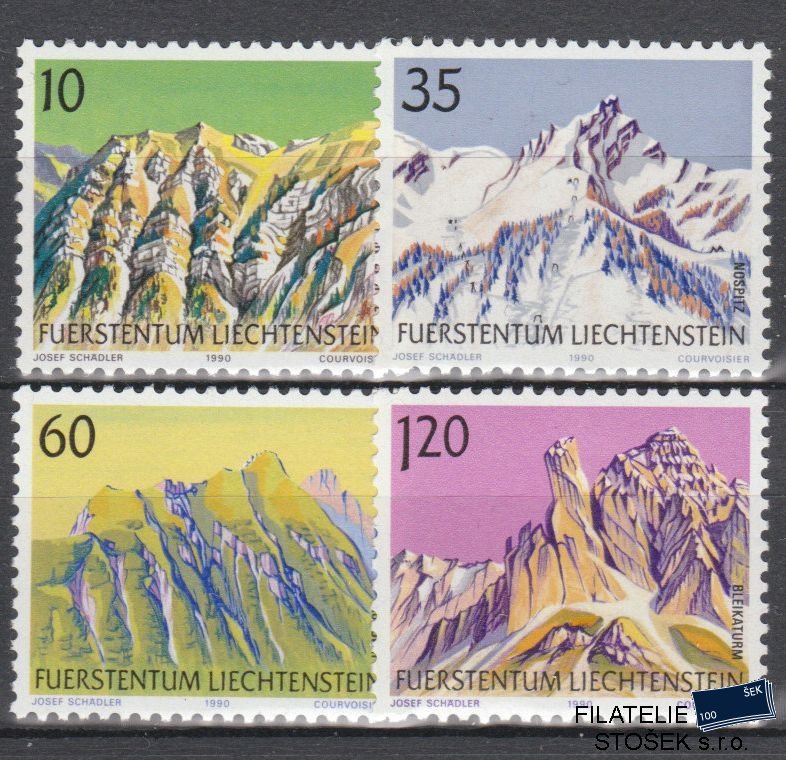 Liechtenstein známky Mi 1000-3