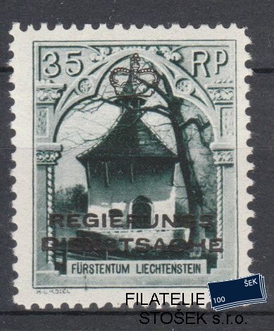 Liechtenstein známky Mi D 5C