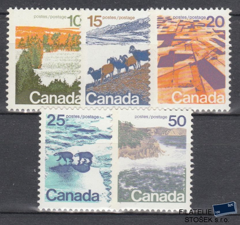 Kanada známky Mi 506-10