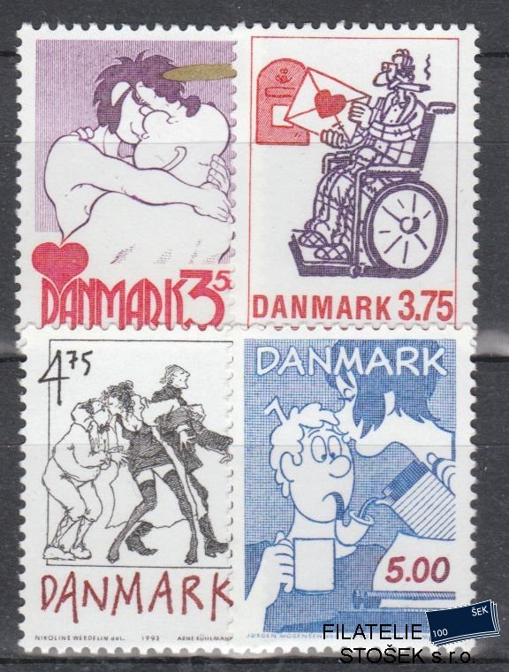 Dánsko známky Mi 1039-42