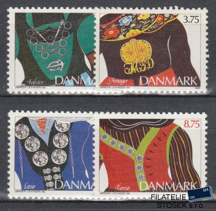 Dánsko známky Mi 1064-67