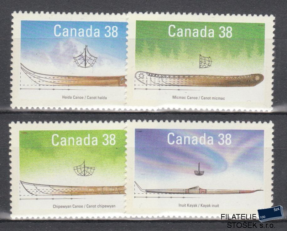 Kanada známky Mi 1124-27