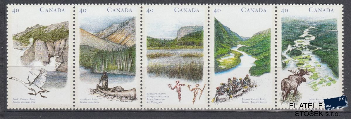 Kanada známky Mi 1237-41