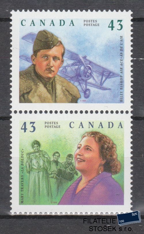 Kanada známky Mi 1339-40 - Letadla