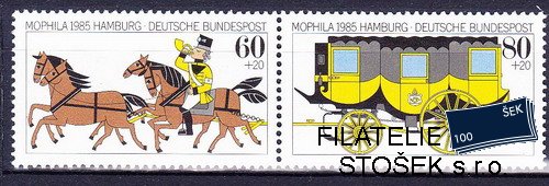 Německo - Bundes známky Mi 1255-6 St