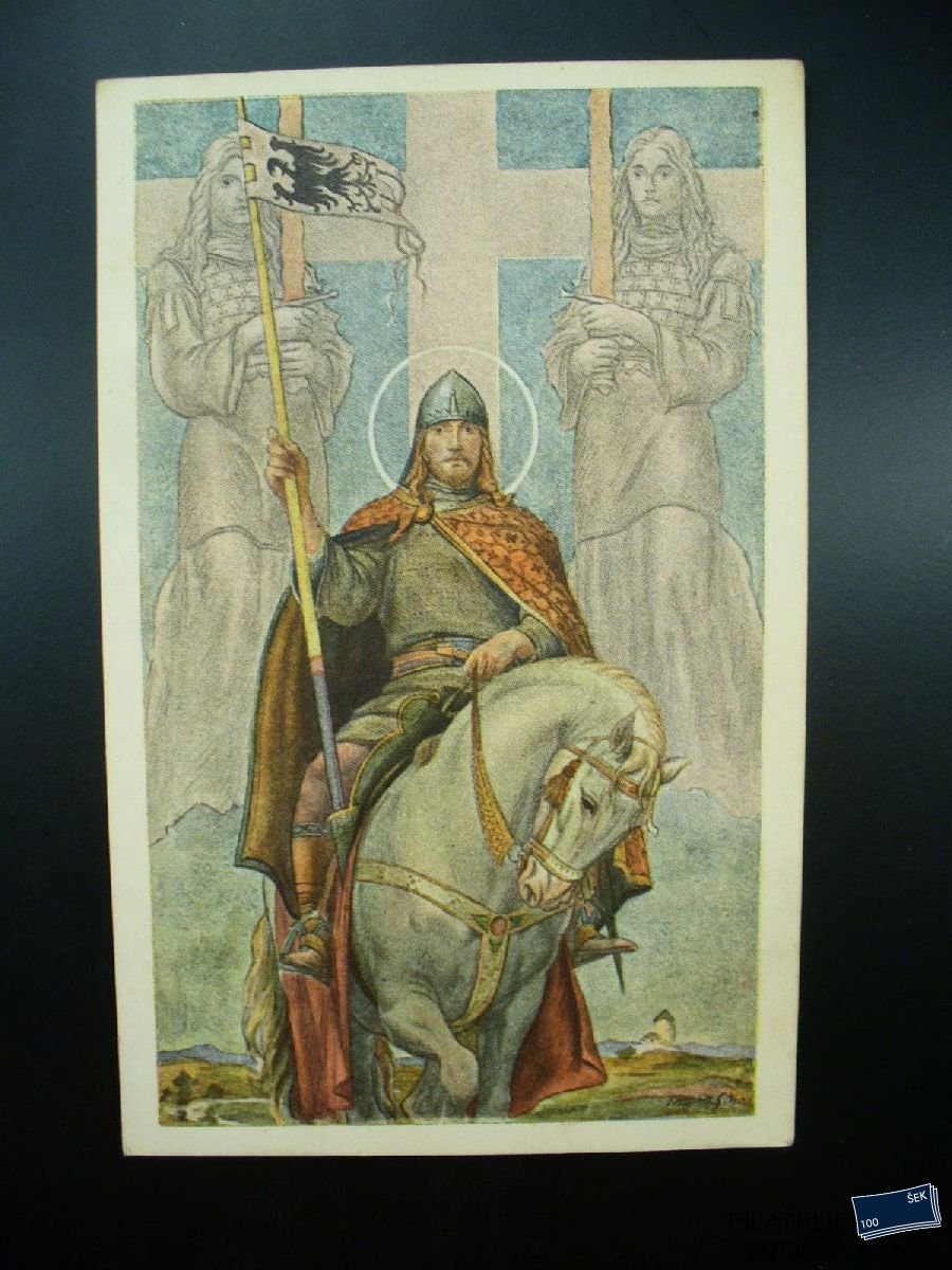 Pohledy - sv. Václav na koňi