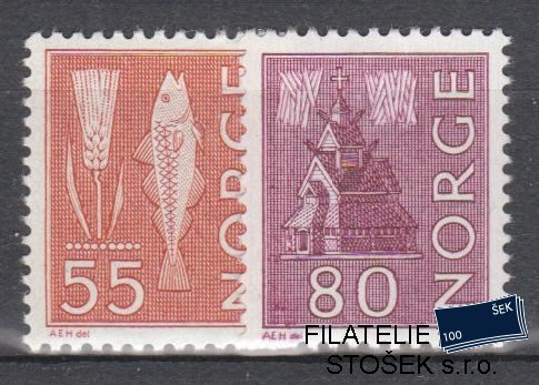 Norsko známky Mi 504-5