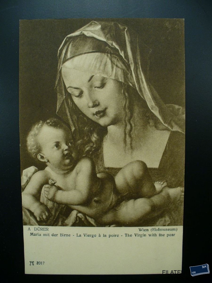 Pohledy - A. Dürer - Maria s dídětem