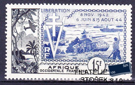 Afrique Occidentale známky 1954 Liberation