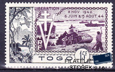 Togo známky 1954 Liberation