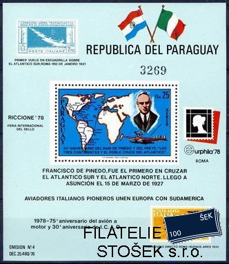 Paraguay Mi Bl.327