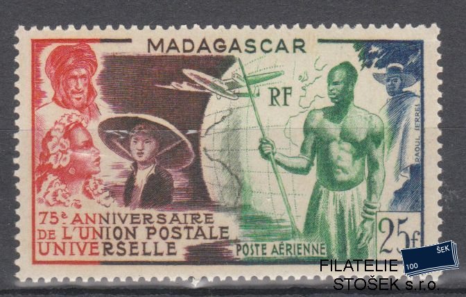 Madagaskar známky Yv PA 72