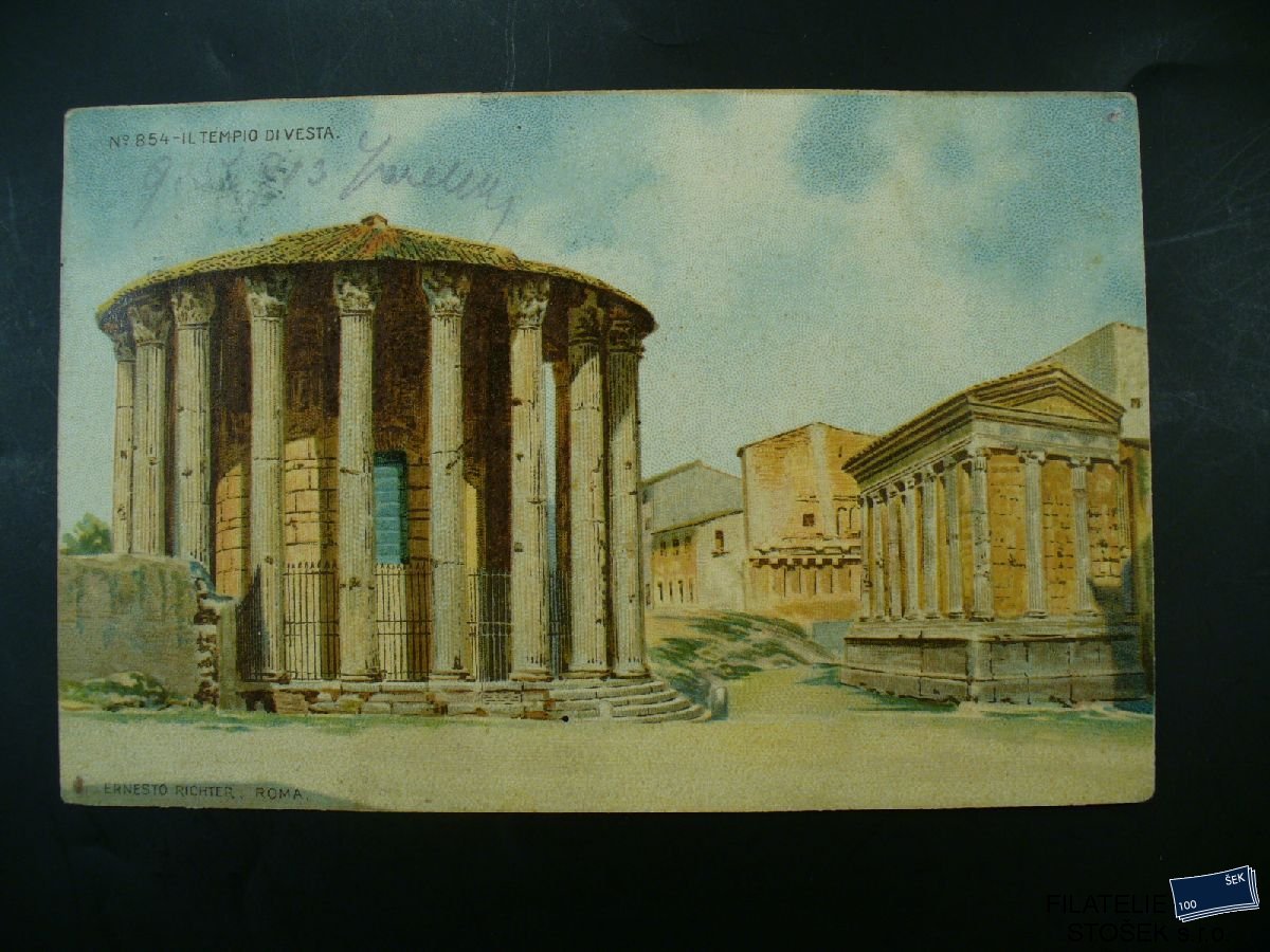 Itálie - Roma - Barevná pohlednice
