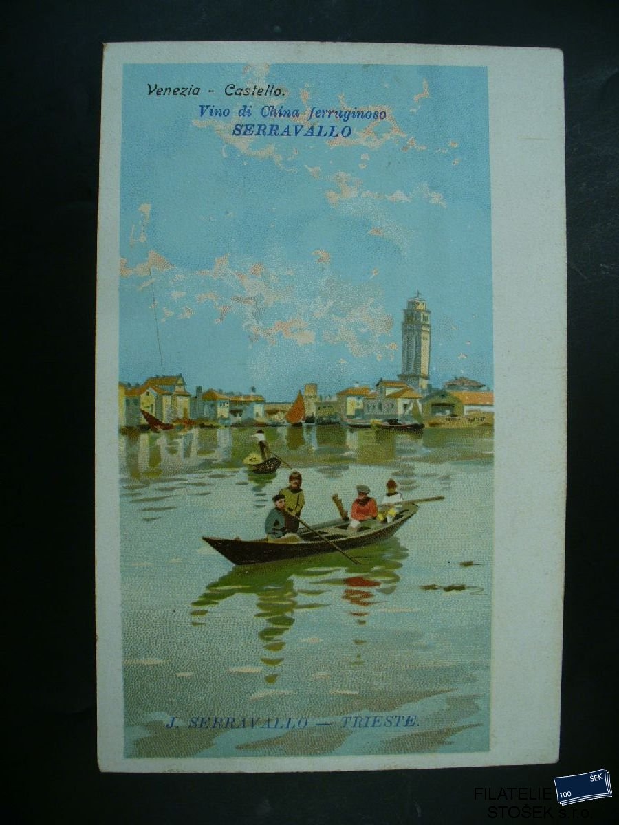 Itálie - Venezia - Barevná pohlednice
