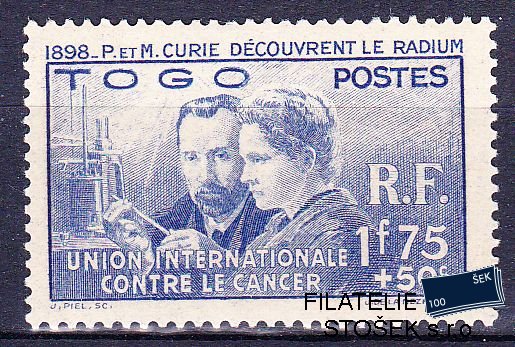 Togo 1938 Curie