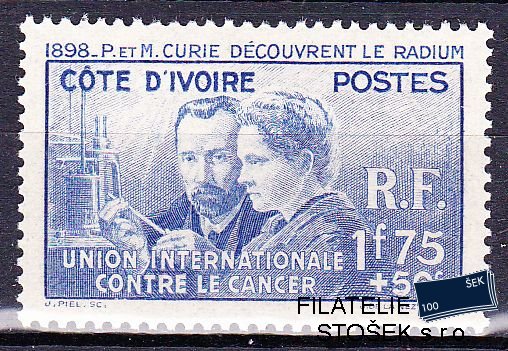 Cote d´Ivoire 1938 Curie
