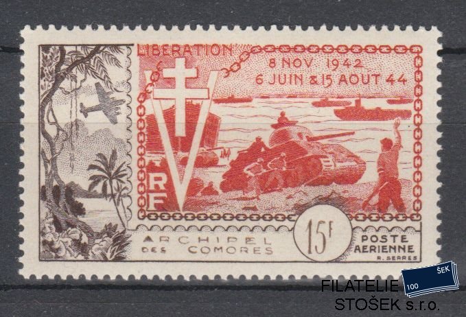 Comores známky Yv PA 4