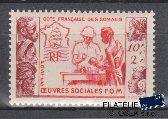 Cote des Somalis známky Yv 283