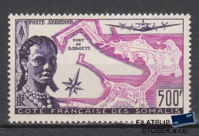 Cote des Somalis známky Yv PA 25