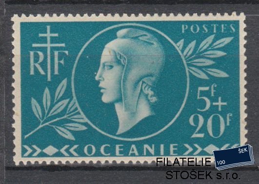 Oceanie známky 1944 Entraide francaise 1944 - Oceanie