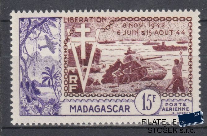 Madagascar známky 1954 Liberation