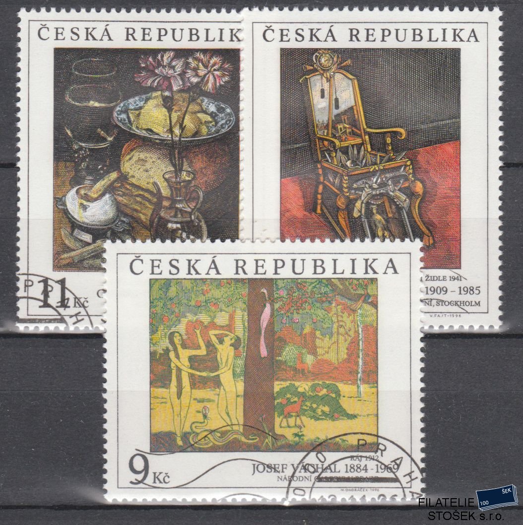 Česká republika známky 129-131