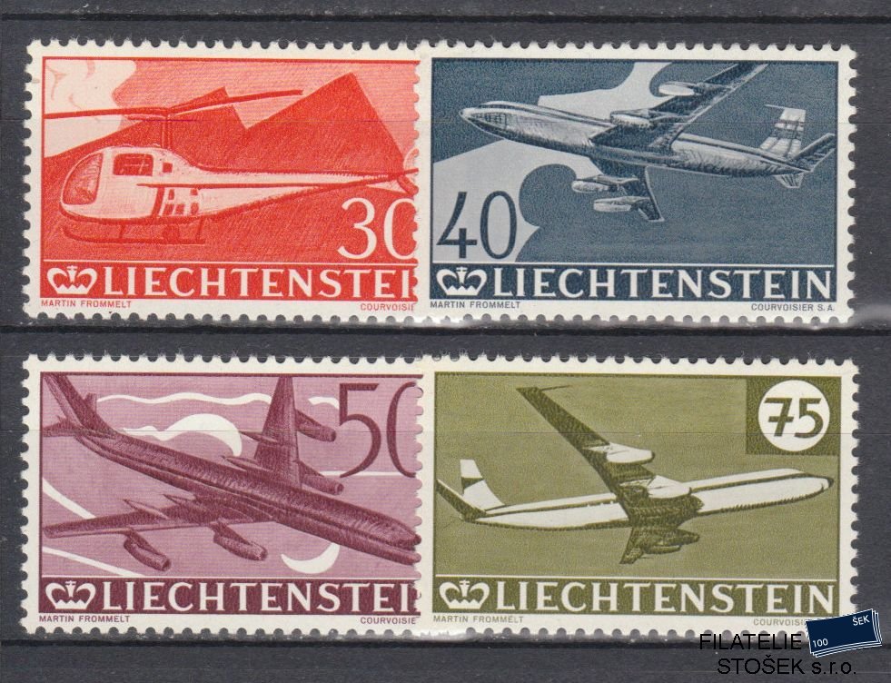 Liechtenstein známky Mi 391-394