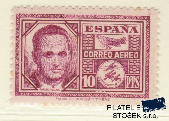 Španělsko známky Mi 929 - rezavá skvrnka