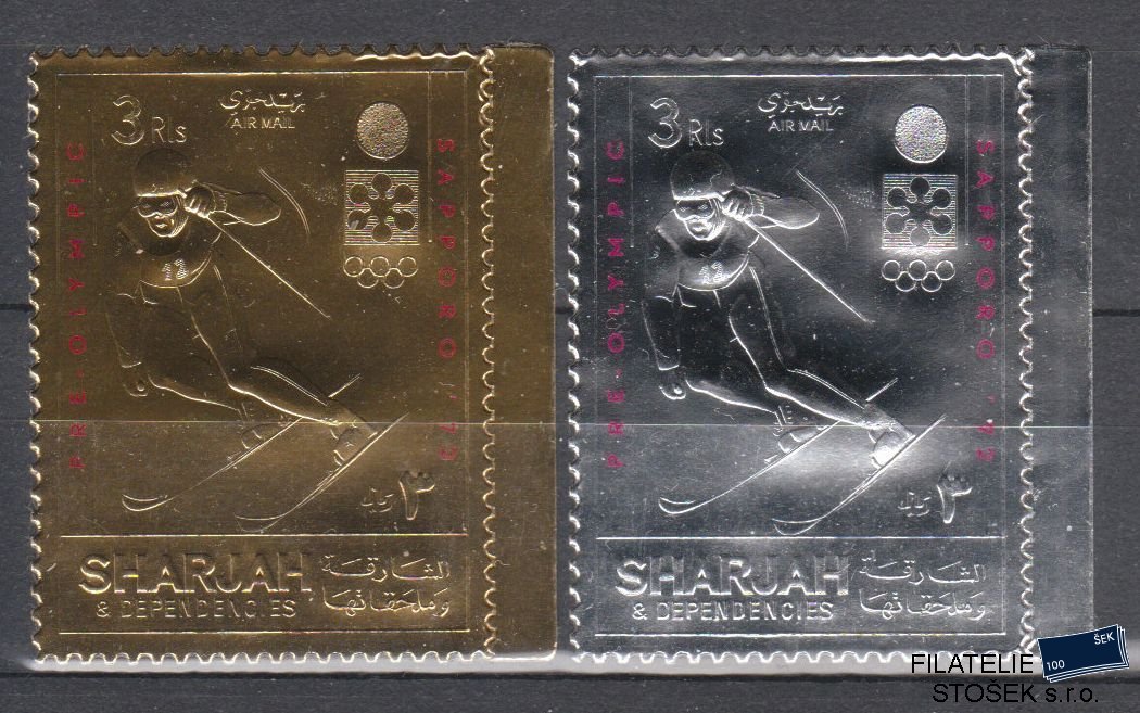 Sharjah známky Mi 837-38 - Olympijské hry