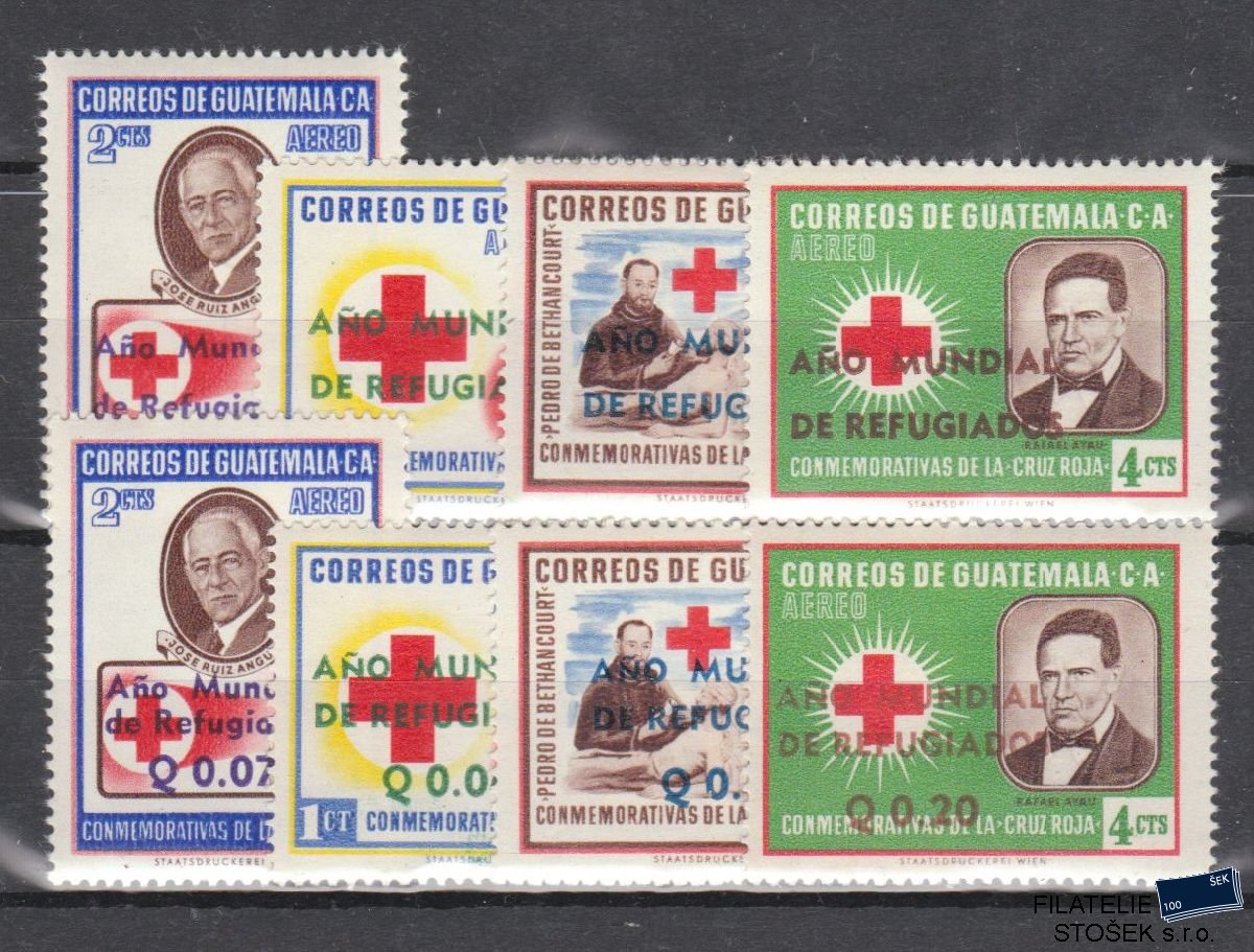 Guatemala známky Mi 943-950
