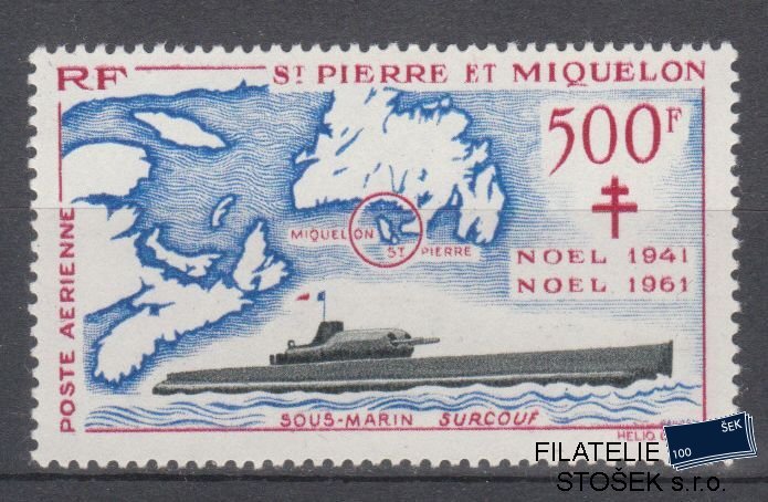 St. Pierre & Miquelon známky Mi 396 - Lodě