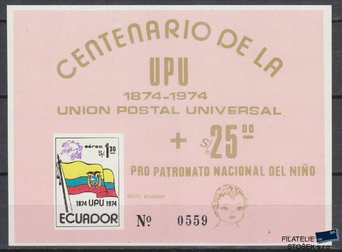 Ecuador známky Mi Blok 67